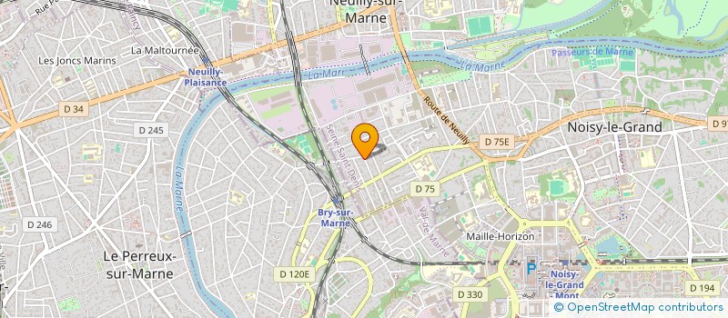 localisation de l'entreprise LSMS à NOISY-LE-GRAND