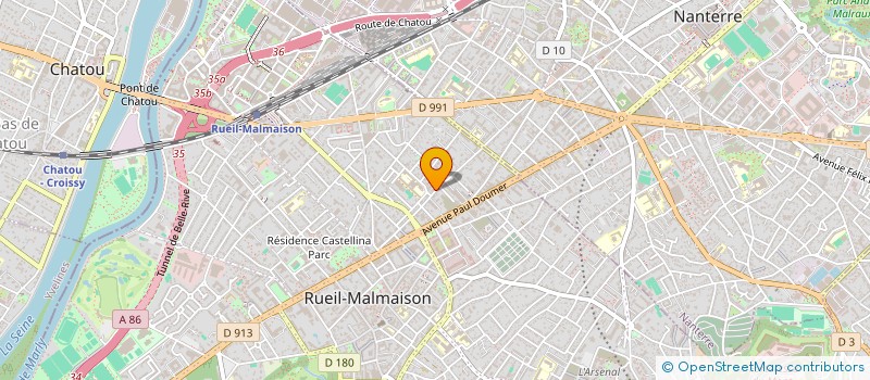 localisation de l'entreprise LSN à RUEIL-MALMAISON