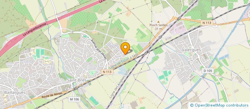 localisation de l'entreprise LSN ENTREPRISE  SAINT-BRES