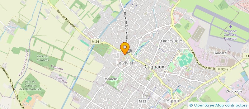 localisation de l'entreprise LSO  VILLENEUVE-TOLOSANE