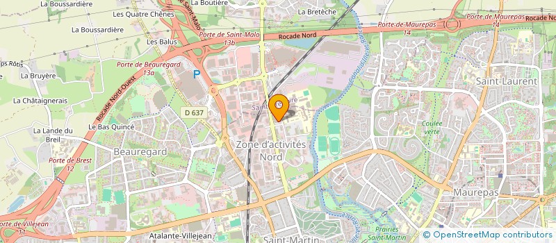 localisation de l'entreprise LSO DESIGN à RENNES