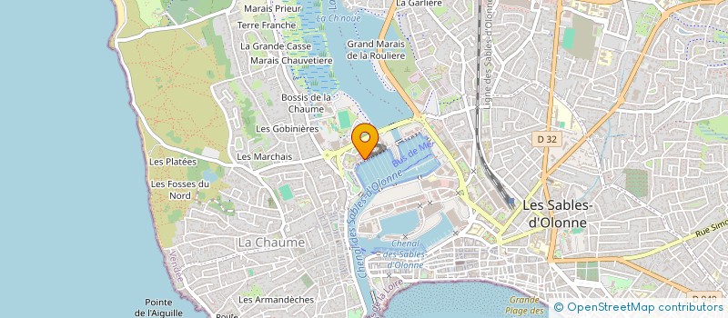 localisation de l'entreprise LSOL à LES SABLES D'OLONNE