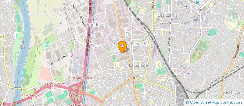 localisation de l'entreprise LSP à TOULOUSE