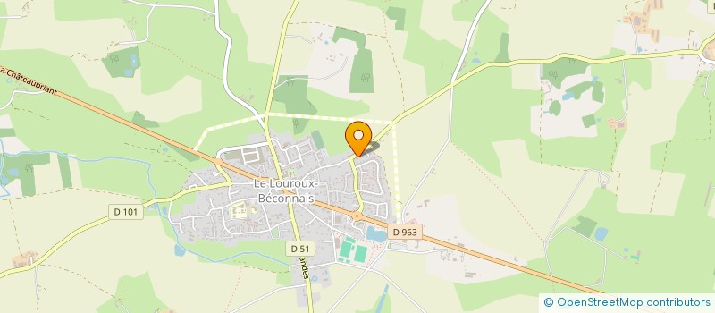 localisation de l'entreprise LSP à VAL D'ERDRE-AUXENCE