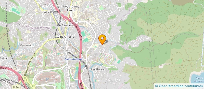 localisation de l'entreprise LSP à MARSEILLE