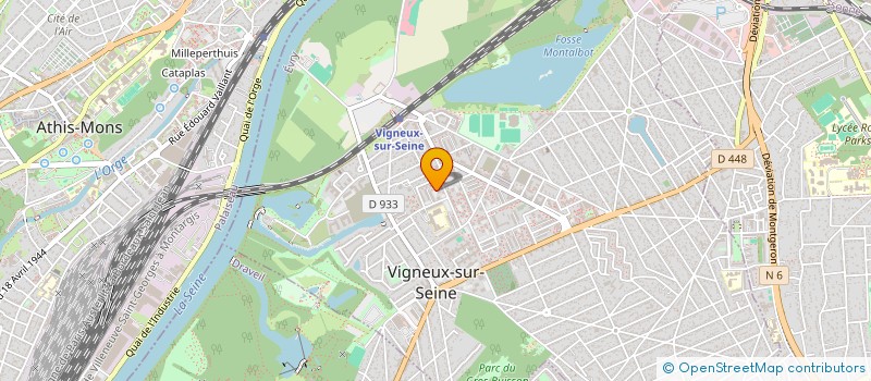 localisation de l'entreprise LSP à VIGNEUX SUR SEINE