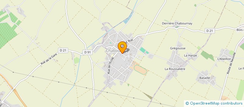 localisation de l'entreprise LSP  CHABOURNAY