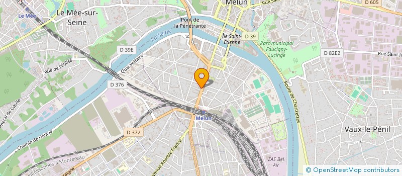 localisation de l'entreprise LSP ASSUR LECLERC SICOT PANDRAU  MELUN