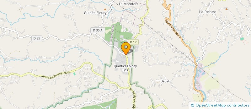 localisation de l'entreprise LSPA IMMO  SAINTE-LUCE