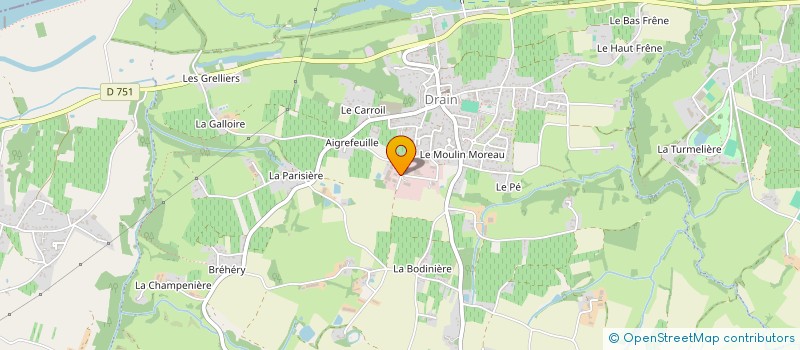 localisation de l'entreprise LSPI (LA SIGNALISATION PROFESSIONNELLE INDUSTRIELLE) à OREE-D'ANJOU