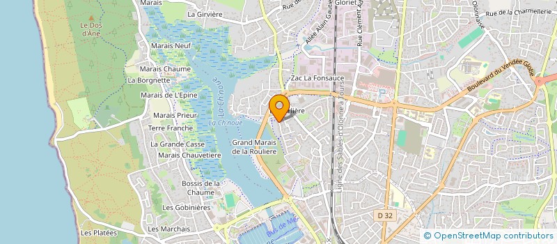 localisation de l'entreprise LSR à LES SABLES-D'OLONNE