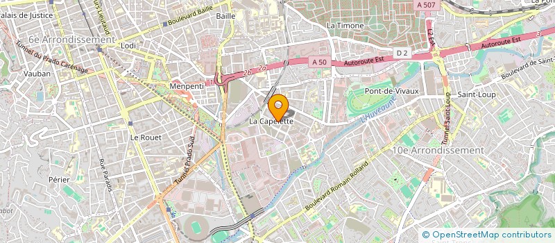 localisation de l'entreprise LSR.COM à MARSEILLE 10EME
