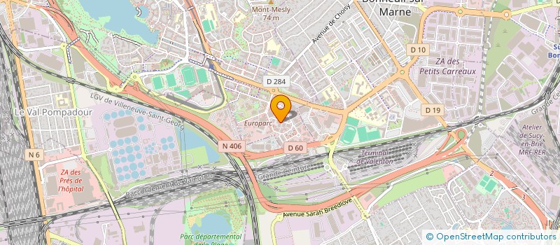 localisation de l'entreprise LSR ESPACES VERTS à CRETEIL