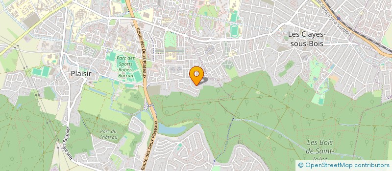 localisation de l'entreprise LSR INVEST  PLAISIR