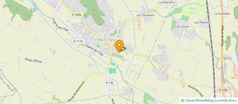 localisation de l'entreprise LST  MONTMEYRAN