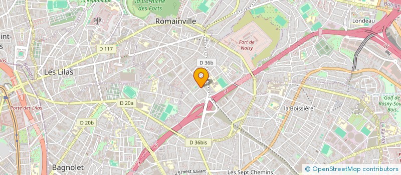 localisation de l'entreprise LST CONFORT à ROMAINVILLE