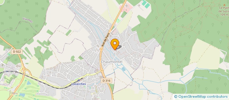 localisation de l'entreprise LST IMMO  VIARMES