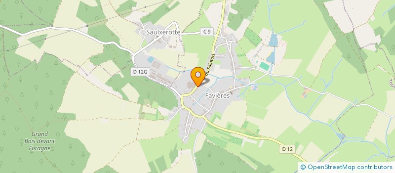 localisation de l'entreprise LSTA  FAVIERES