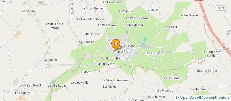 localisation de l'entreprise LSTB  GRACE-UZEL