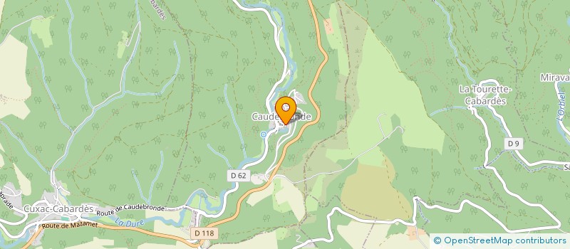 localisation de l'entreprise LSTC IMMOBILIERS  CAUDEBRONDE