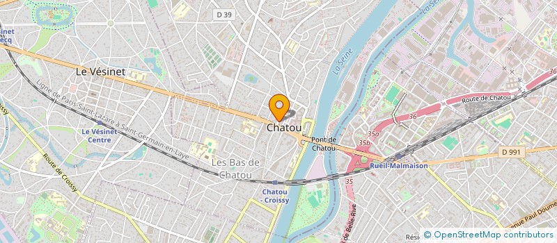localisation de l'entreprise LSTECH à CHATOU