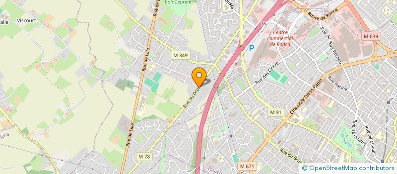 localisation de l'entreprise LSTP à RONCQ