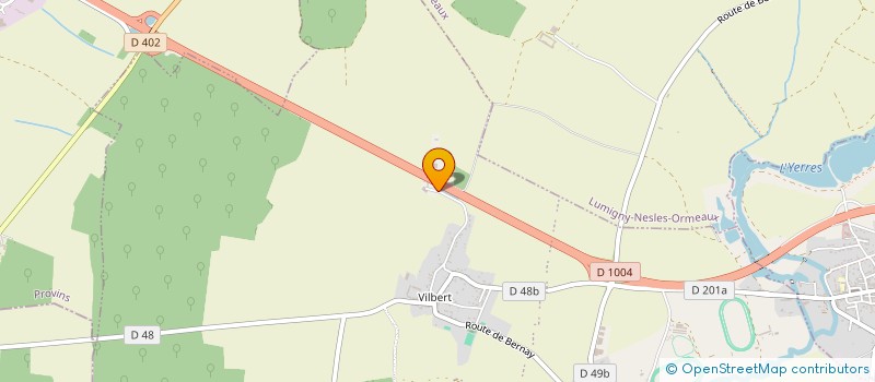 localisation de l'entreprise LSTP à LUMIGNY NESLES ORMEAUX