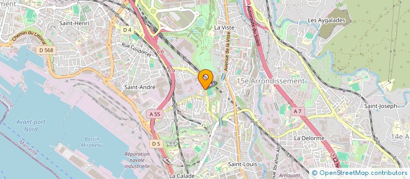 localisation de l'entreprise LSTP à MARSEILLE