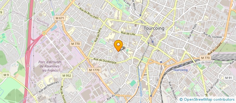 localisation de l'entreprise LSTS à TOURCOING