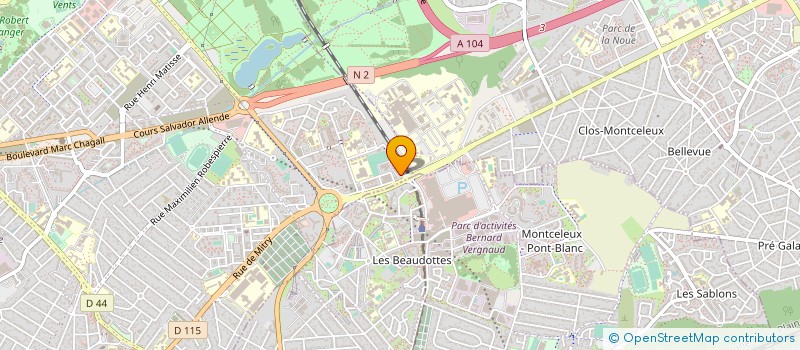 localisation de l'entreprise LSTT à AULNAY-SOUS-BOIS