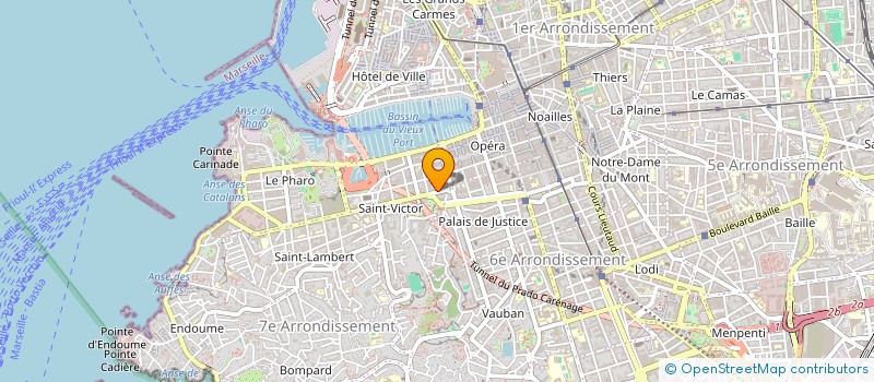 localisation de l'entreprise LSV à MARSEILLE