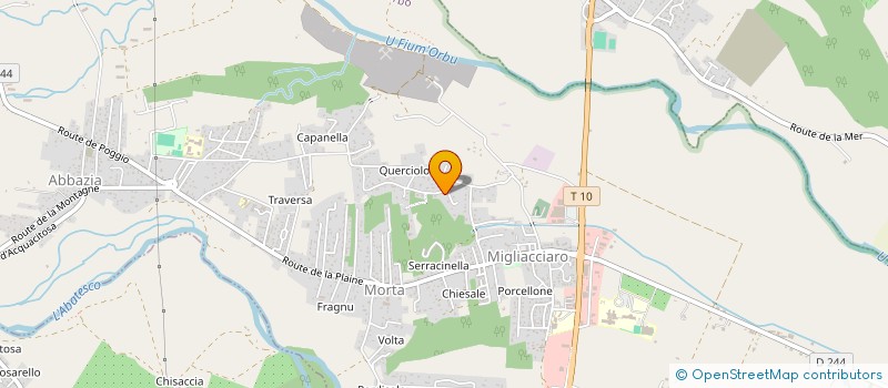 localisation de l'entreprise LSV à PRUNELLI-DI-FIUMORBO