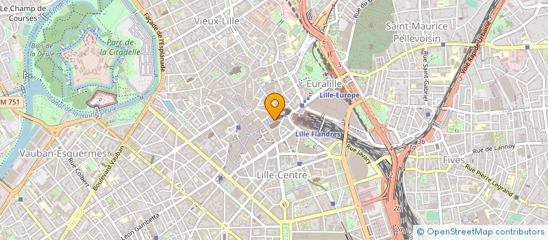 localisation de l'entreprise LSV NOTAIRE à LILLE