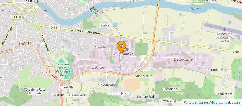 localisation de l'entreprise LSVLOT à VILLENEUVE-SUR-LOT
