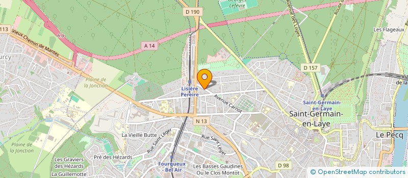 localisation de l'entreprise LSX2  SAINT-GERMAIN-EN-LAYE