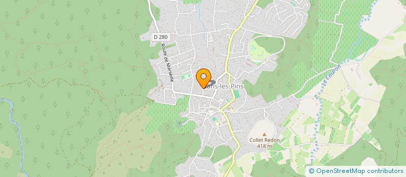 localisation de l'entreprise LSYS DESIGN  NANS-LES-PINS