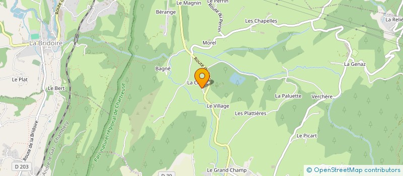 localisation de l'entreprise LT 2929 ROUTE DU LAC  SAINT-ALBAN-DE-MONTBEL