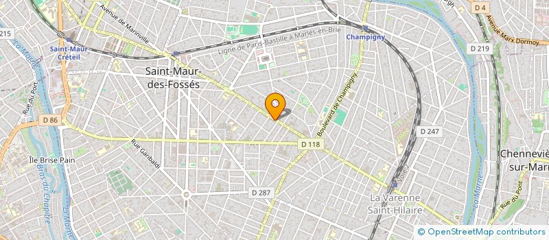 localisation de l'entreprise LT à SAINT-MAUR-DES-FOSSES