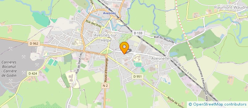 localisation de l'entreprise LT  AVESNELLES