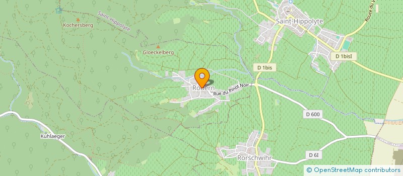 localisation de l'entreprise LT AGENCEMENT à RODERN