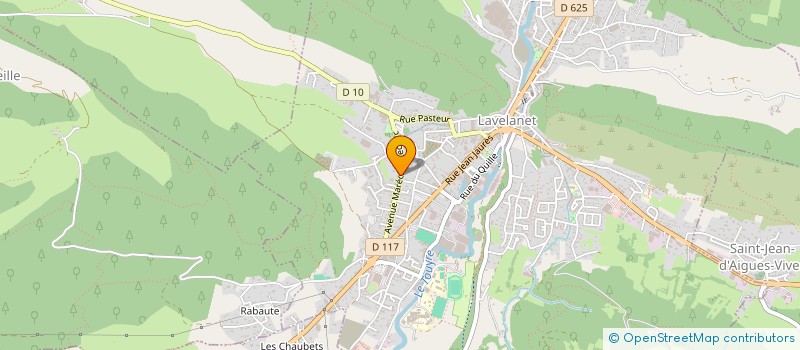 localisation de l'entreprise LT-BAT  LAVELANET