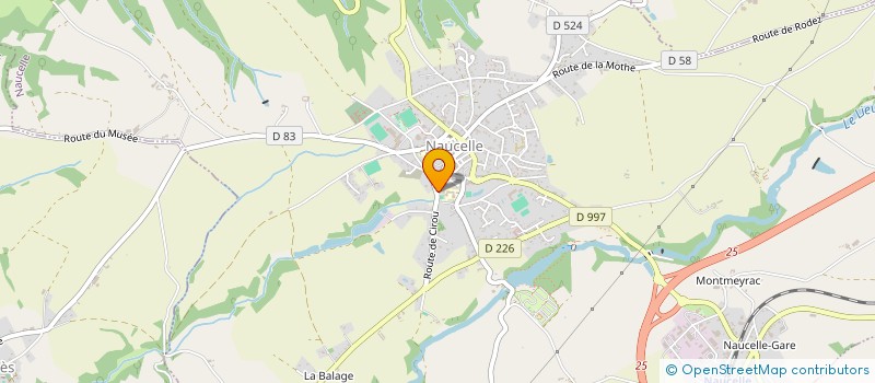 localisation de l'entreprise LT. BOIS à NAUCELLE