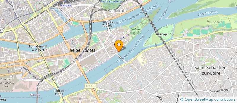 localisation de l'entreprise LT CLEAN à NANTES