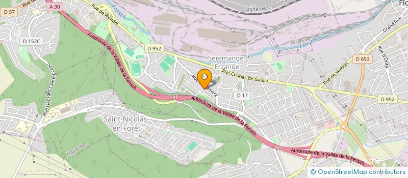 localisation de l'entreprise LT CONSEILS  SEREMANGE-ERZANGE