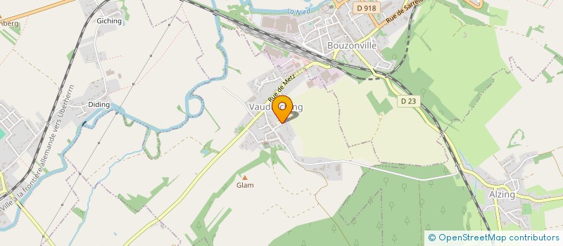 localisation de l'entreprise LT DEVELOPPEMENT  VAUDRECHING