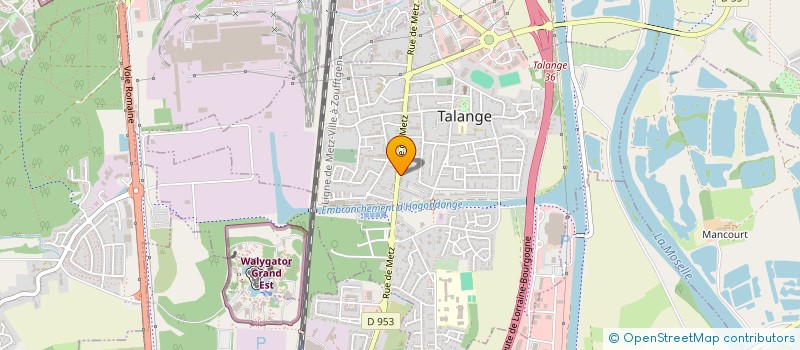 localisation de l'entreprise LT DIAG à TALANGE
