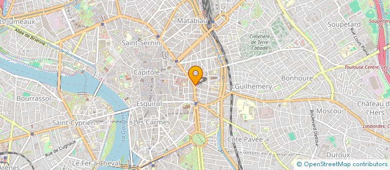 localisation de l'entreprise LT DIFFUSION à TOULOUSE