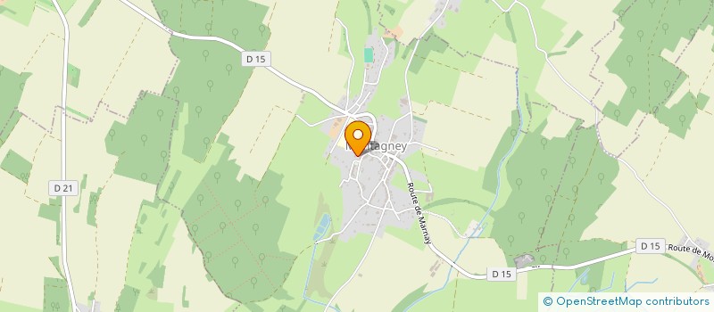 localisation de l'entreprise LT'ENGINEERING à MONTAGNEY