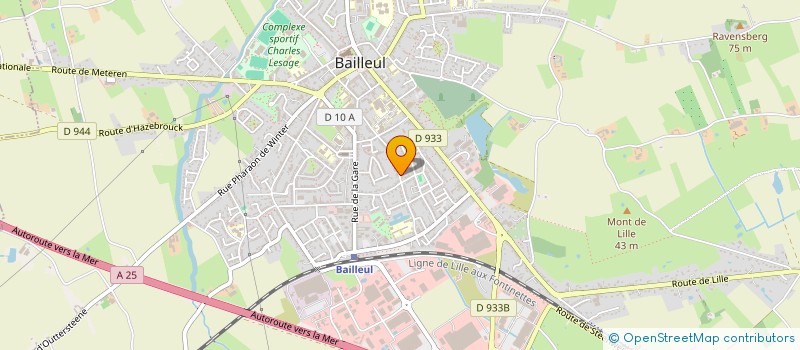 localisation de l'entreprise LT HOLDING à BAILLEUL