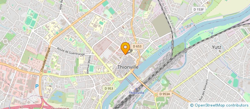 localisation de l'entreprise LT IMMOBILIER à THIONVILLE